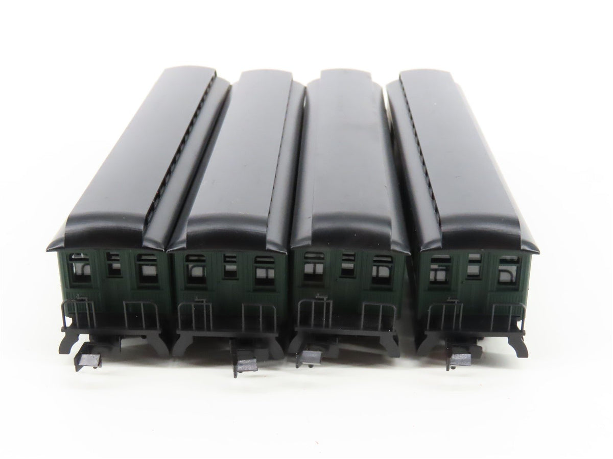 N Scale Roundhouse 89418 NYC&amp;HR New York Central &amp; Hudson River Passenger 4-Pack