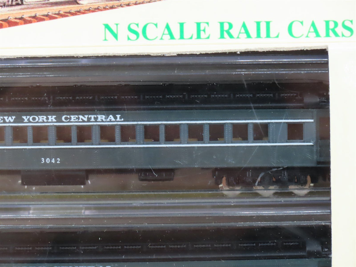 N Scale Model Power 8616-4 NYC New York Central Standard Passenger 4-Pack