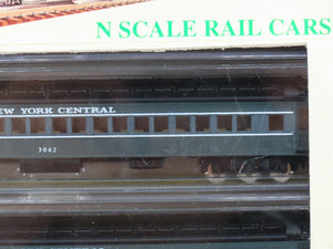 N Scale Model Power 8616-4 NYC New York Central Standard Passenger 4-Pack
