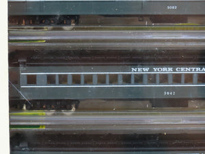 N Scale Model Power 8616-4 NYC New York Central Standard Passenger 4-Pack