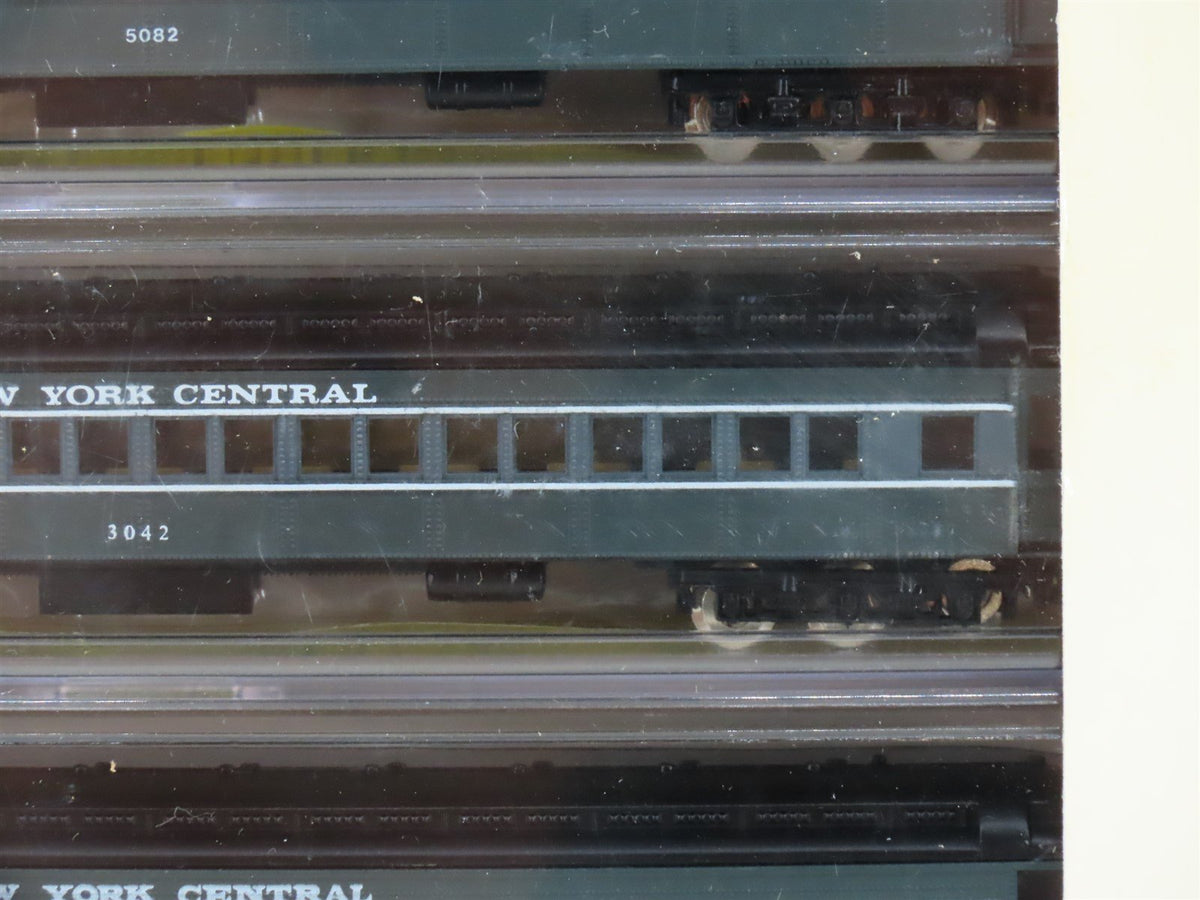 N Scale Model Power 8616-4 NYC New York Central Standard Passenger 4-Pack