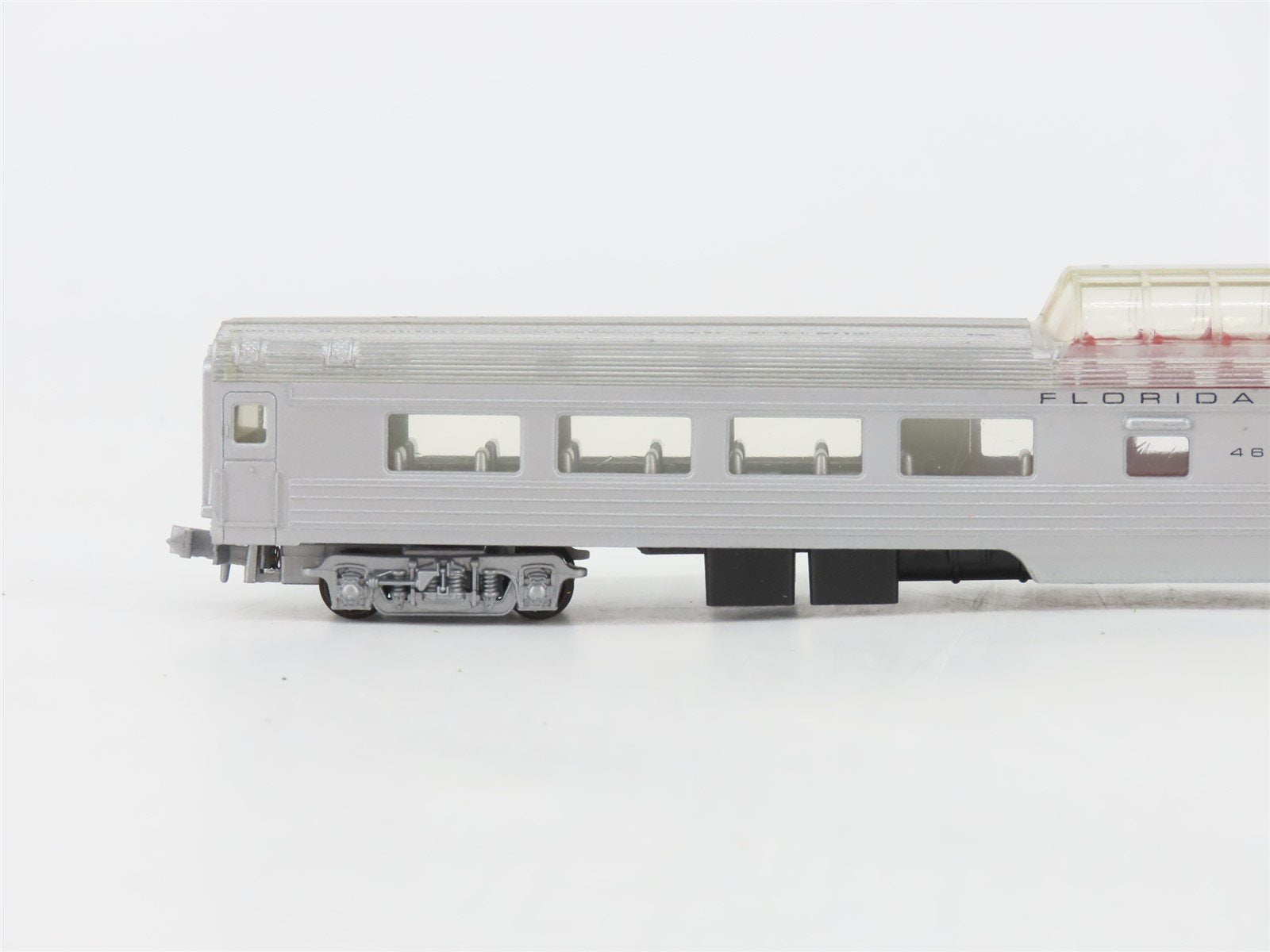 N Scale Con-Cor FEC Florida East Coast Dome Passenger Car #461