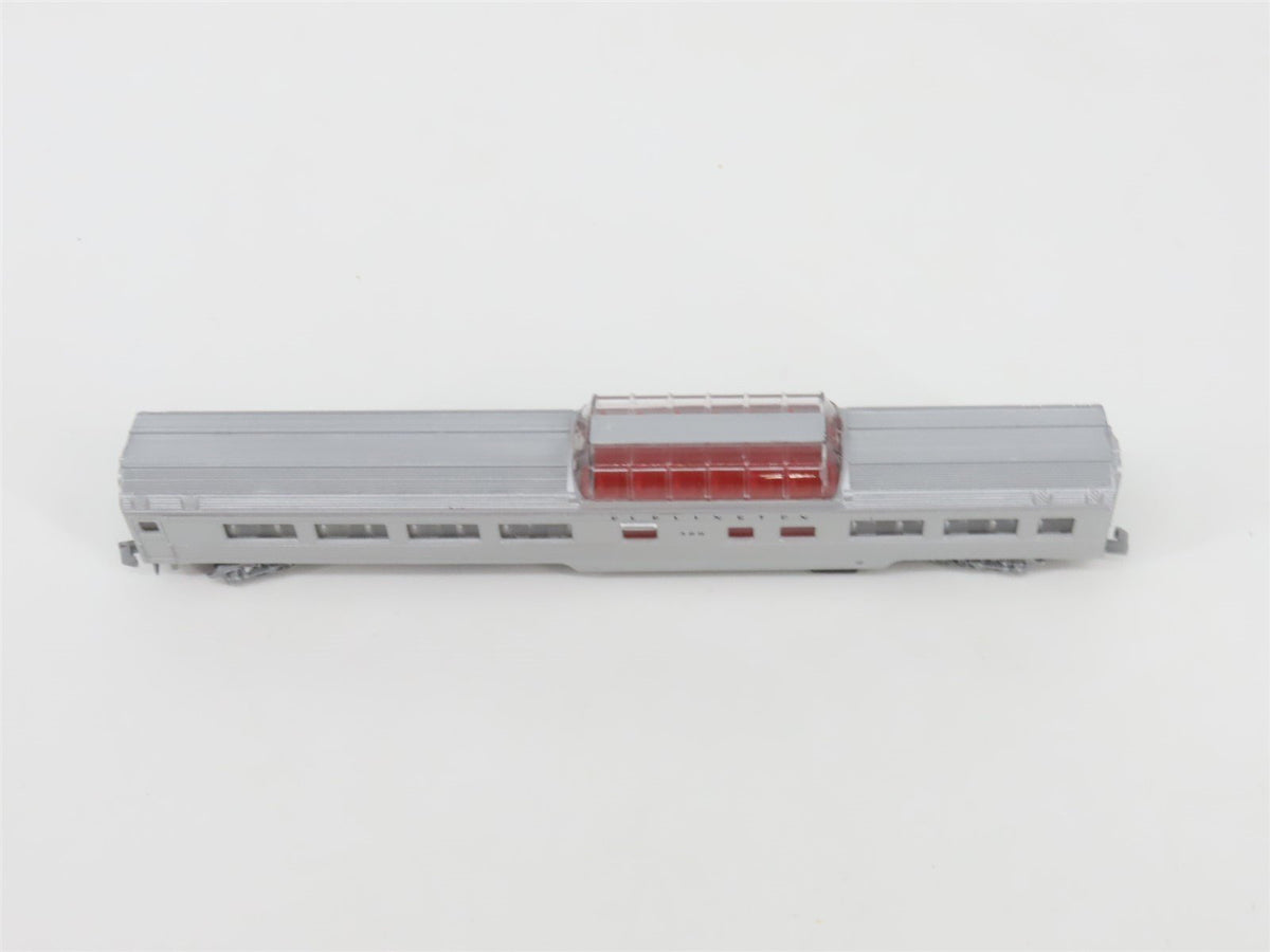 N Scale Con-Cor CB&amp;Q Burlington Dome Passenger Car #320