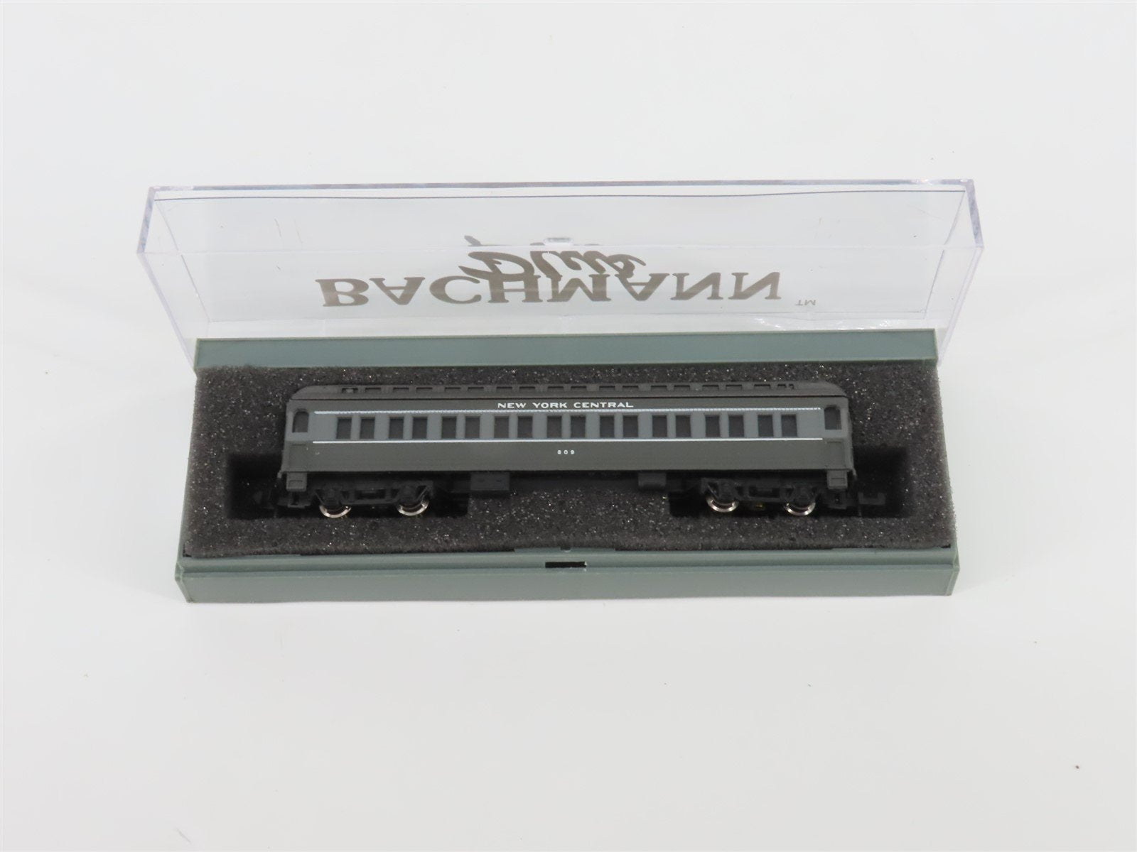 N Scale Bachmann Plus 13153 NYC New York Central Coach Passenger Car #809