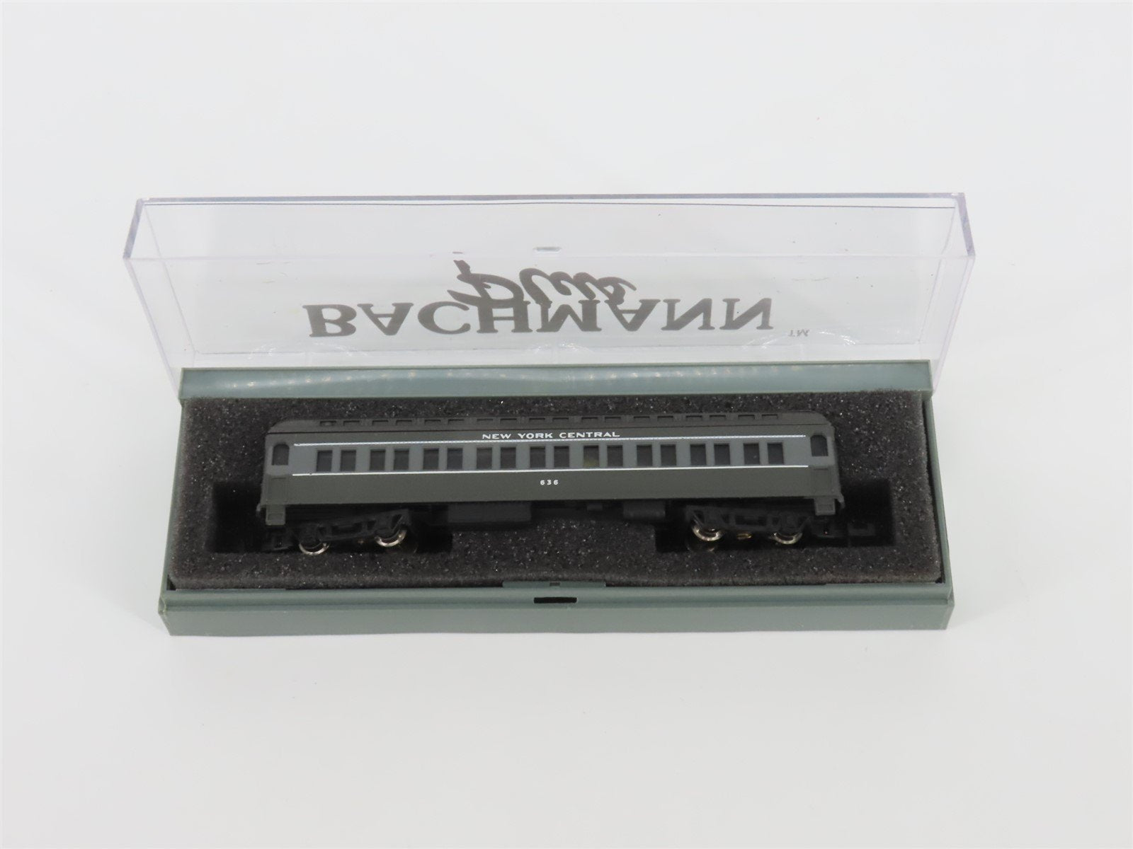 N Scale Bachmann Plus 13154 NYC New York Central Diner Passenger Car #636