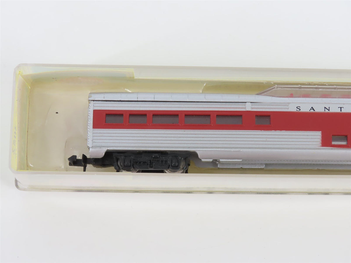 N Scale Model Power 3052 ATSF Santa Fe Vista Dome Passenger Car #3052