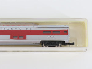 N Scale Model Power 3052 ATSF Santa Fe Vista Dome Passenger Car #3052