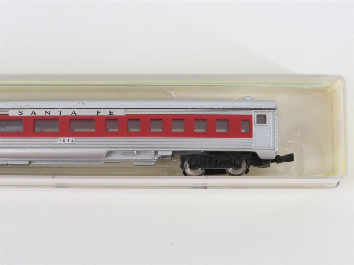 N Scale Model Power 3032 ATSF Santa Fe Coach Passenger Car #3032