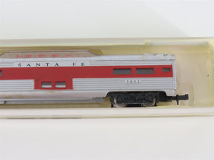 N Scale Model Power 3052 ATSF Santa Fe Vista Dome Passenger Car #3052