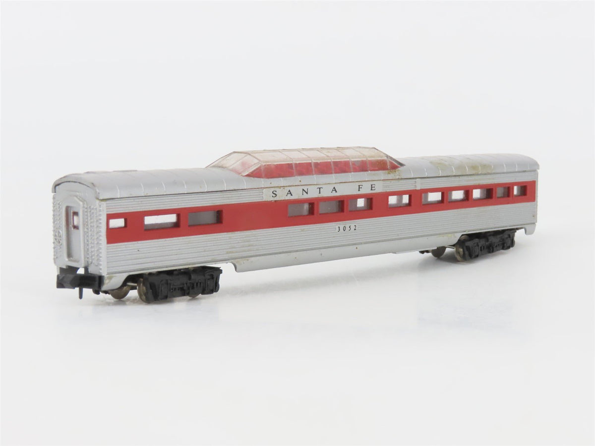 N Scale Model Power 3052 ATSF Santa Fe Vista Dome Passenger Car #3052