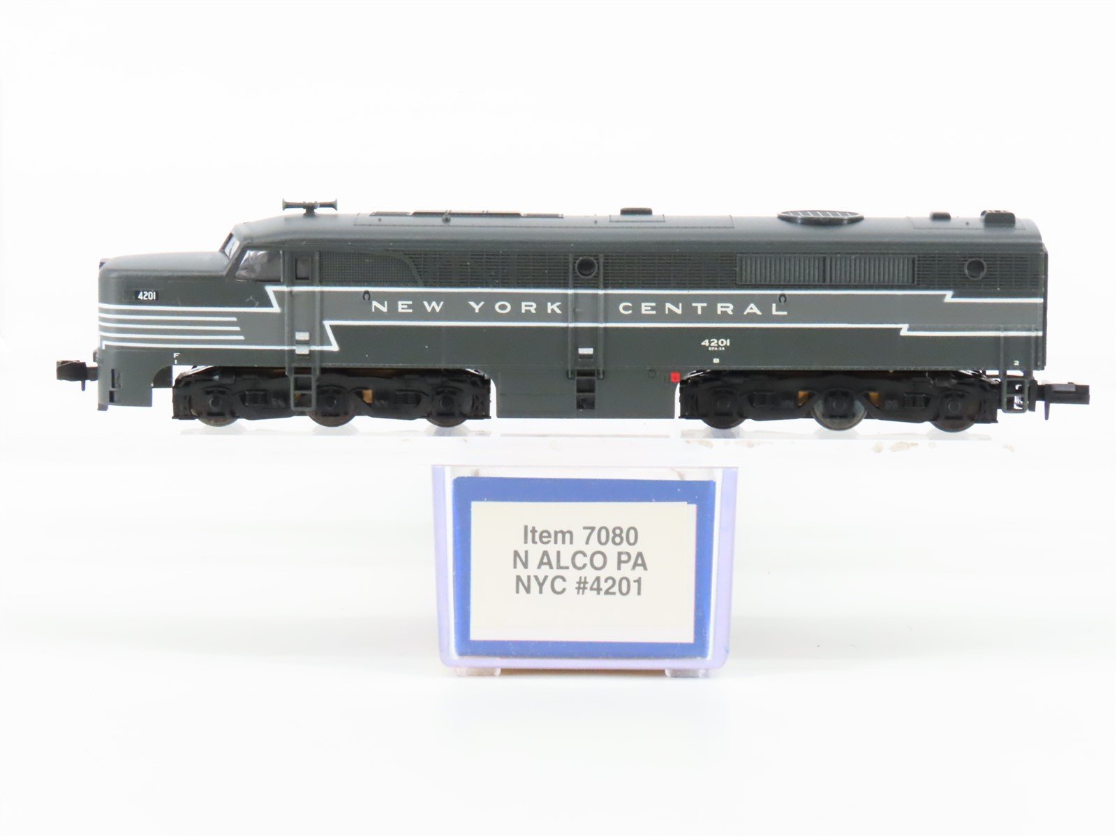 N Scale Life-Like 7080 NYC New York Central ALCO PA Diesel Locomotive #4201