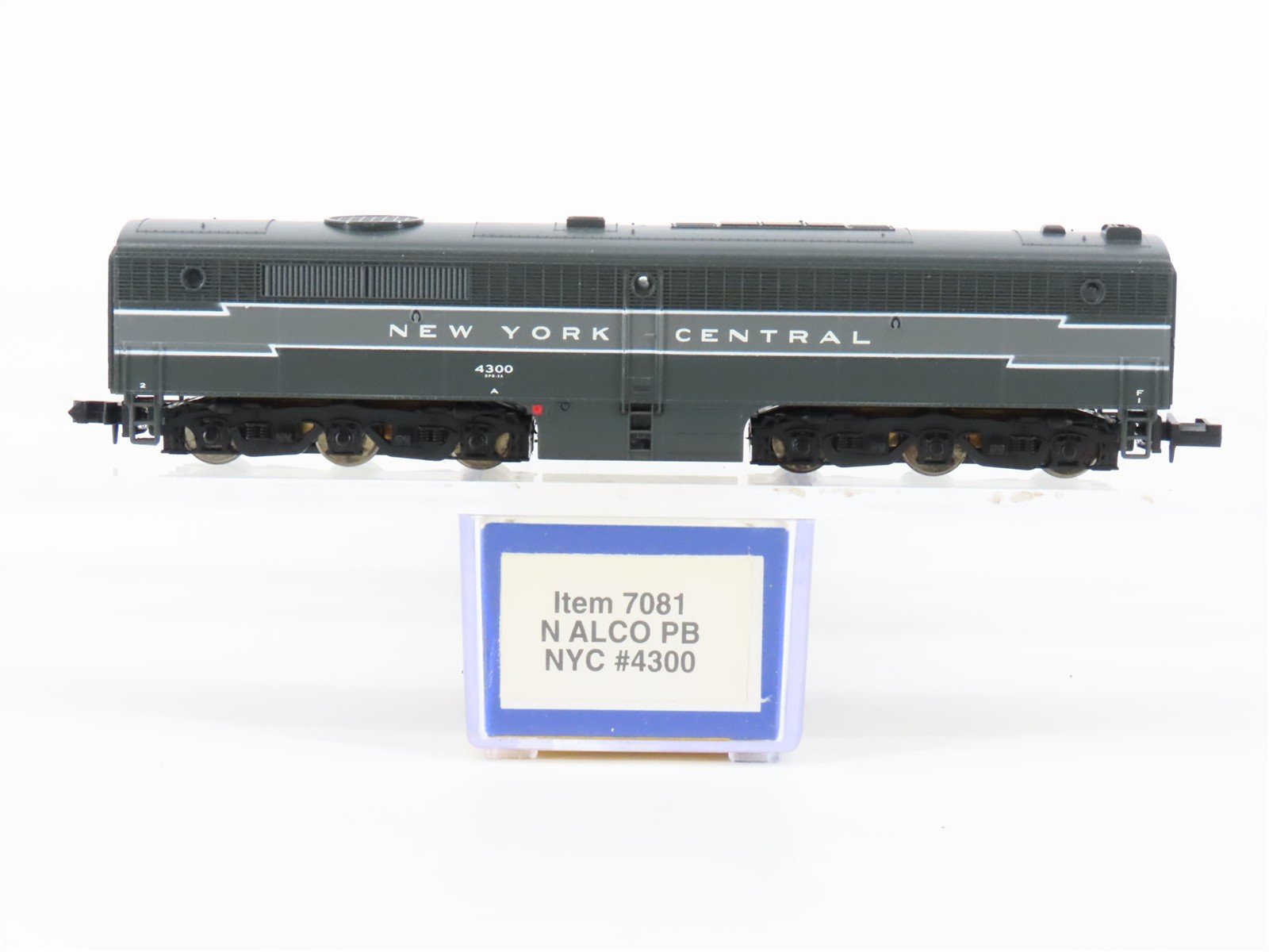 N Scale Life-Like 7081 NYC New York Central ALCO PB Diesel #4300 - Unpowered