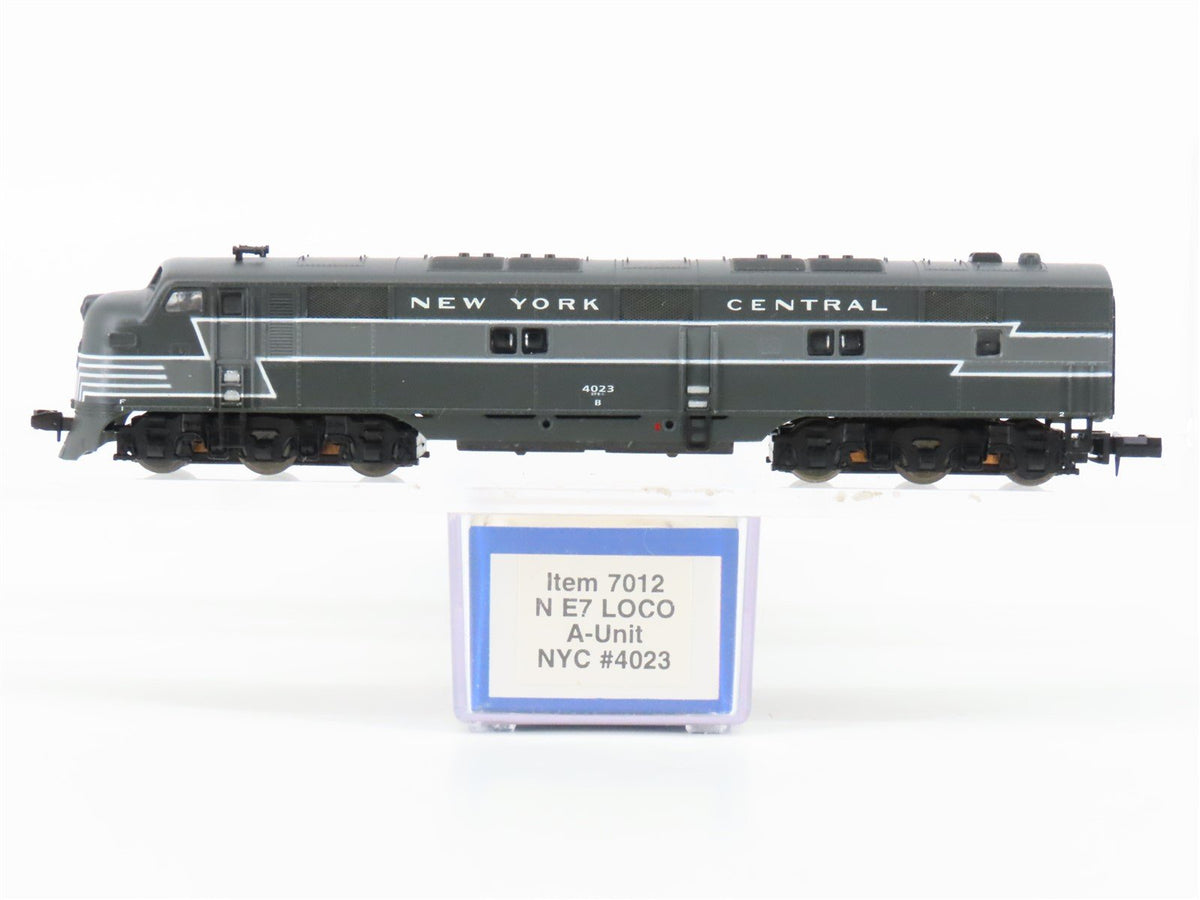 N Scale Life-Like 7012 NYC New York Central EMD E7A Diesel Locomotive #4023