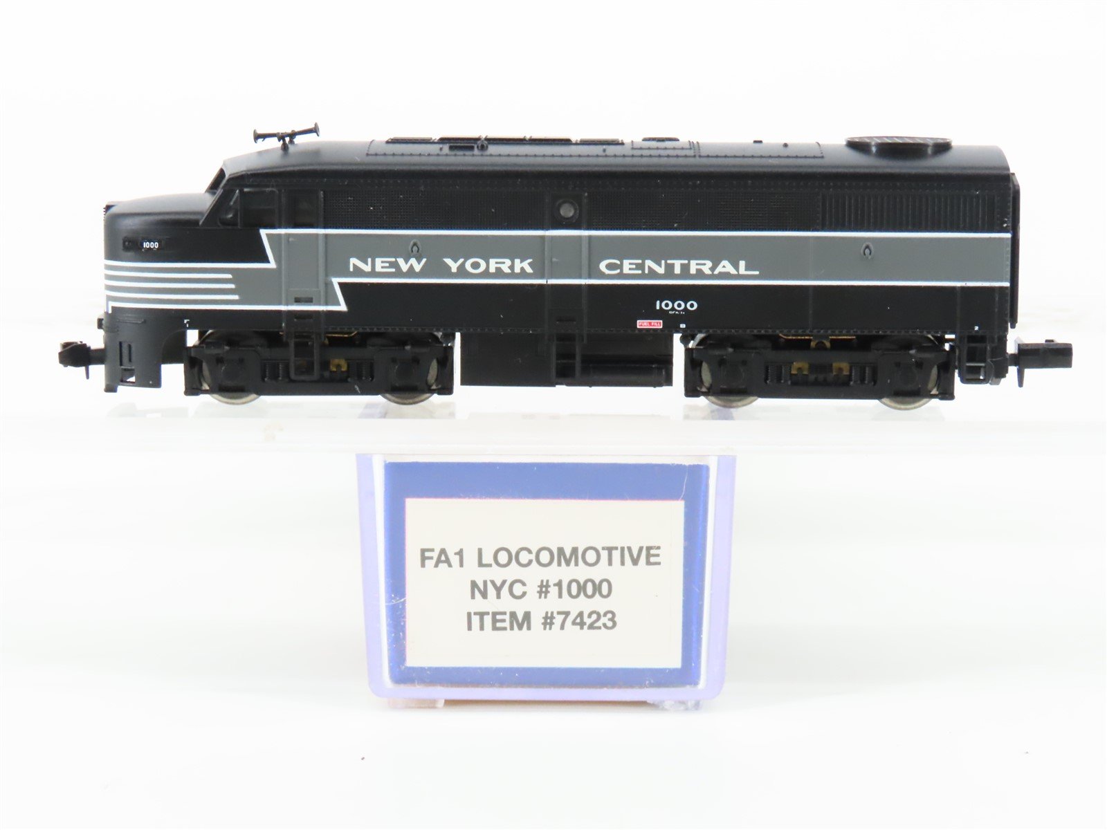 N Scale Life-Like 7423 NYC New York Central ALCO FA1 Diesel Locomotive #1000