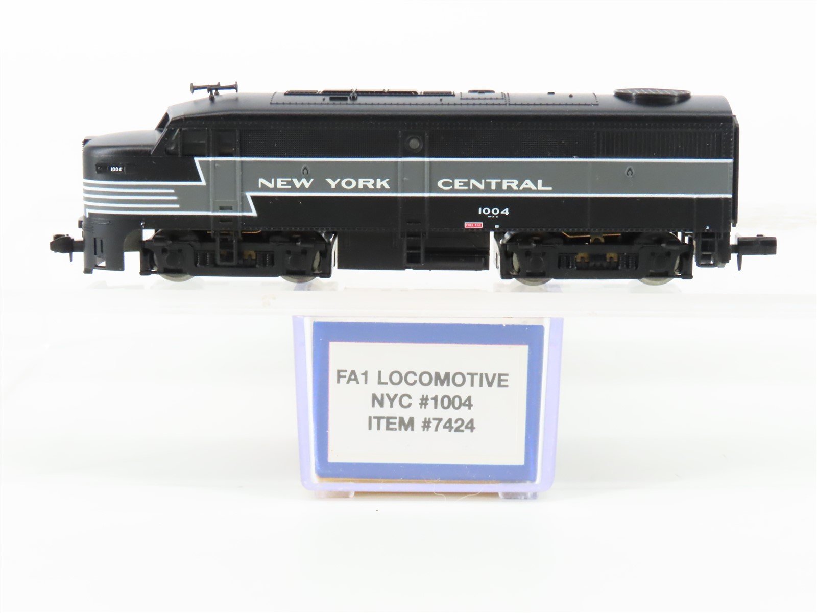 N Scale Life-Like 7424 NYC New York Central ALCO FA1 Diesel Locomotive #1004