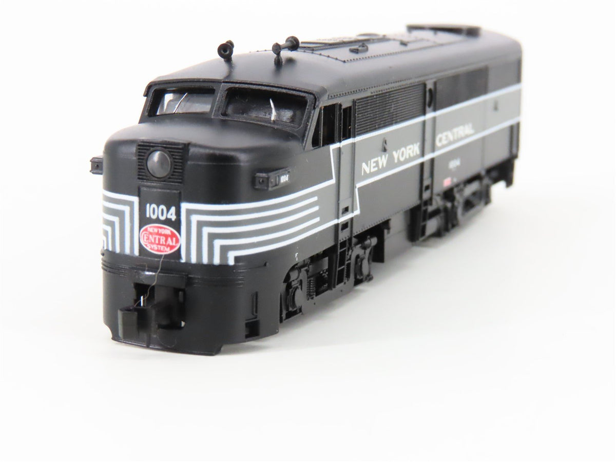 N Scale Life-Like 7424 NYC New York Central ALCO FA1 Diesel Locomotive #1004