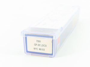 N Scale Life-Like 7091 NYC New York Central EMD GP20 Diesel Locomotive #6103