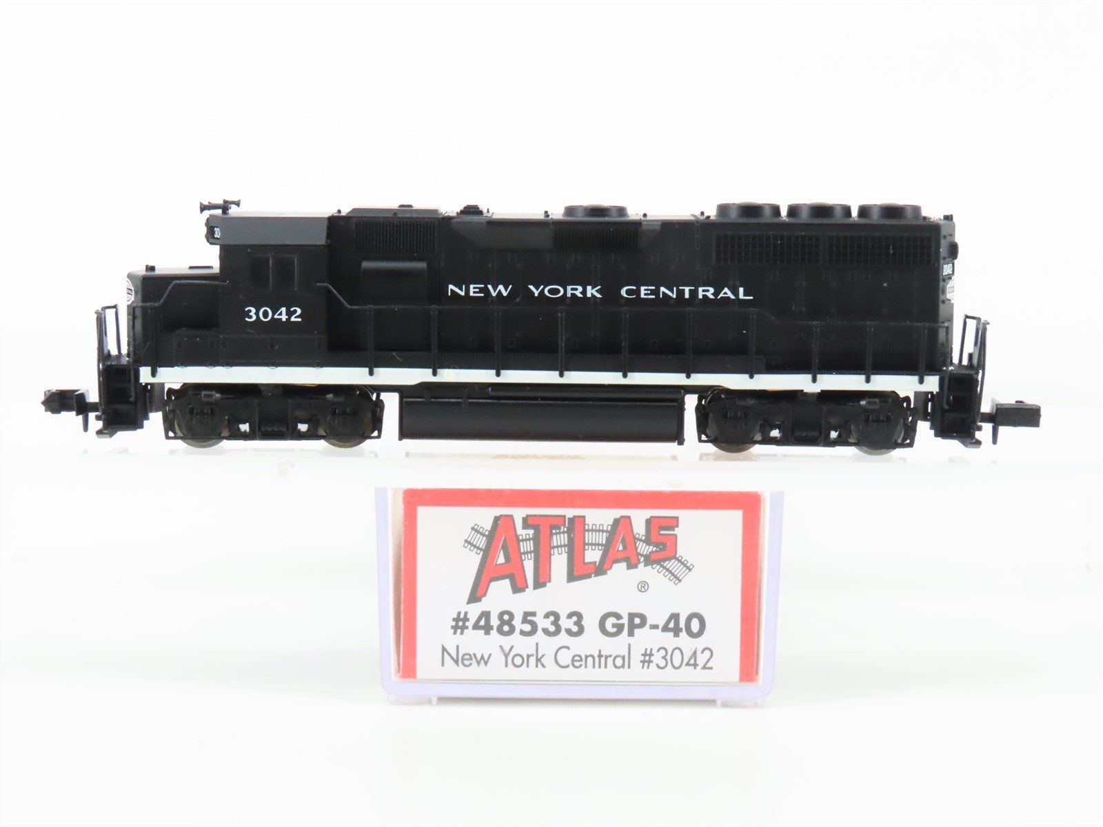 N Scale Atlas 48533 NYC New York Central EMD GP40 Diesel Locomotive #3042