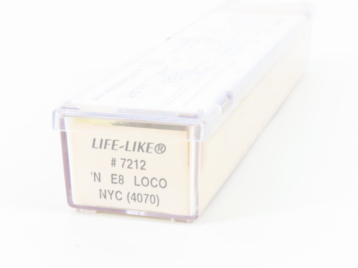 N Scale Life-Like 7212 NYC New York Central EMD E8A Diesel Locomotive #4070