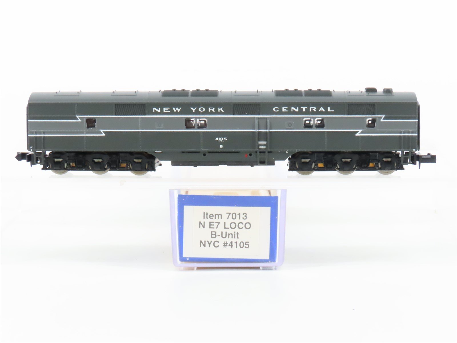 N Scale Life-Like 7013 NYC New York Central EMD E7B Diesel #4105 - Unpowered