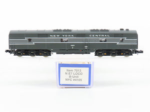N Scale Life-Like 7013 NYC New York Central EMD E7B Diesel #4105 - Unpowered