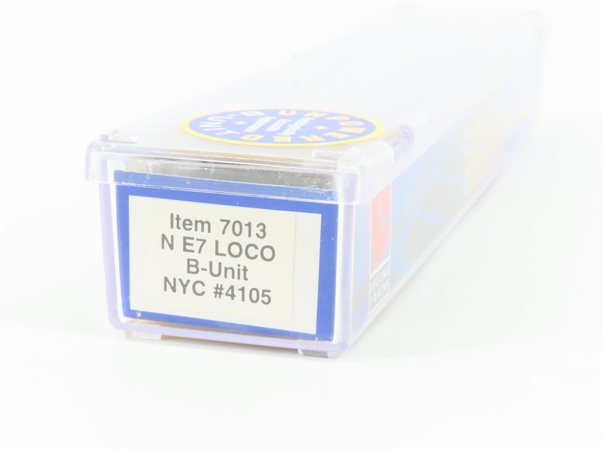 N Scale Life-Like 7013 NYC New York Central EMD E7B Diesel #4105 - Unpowered