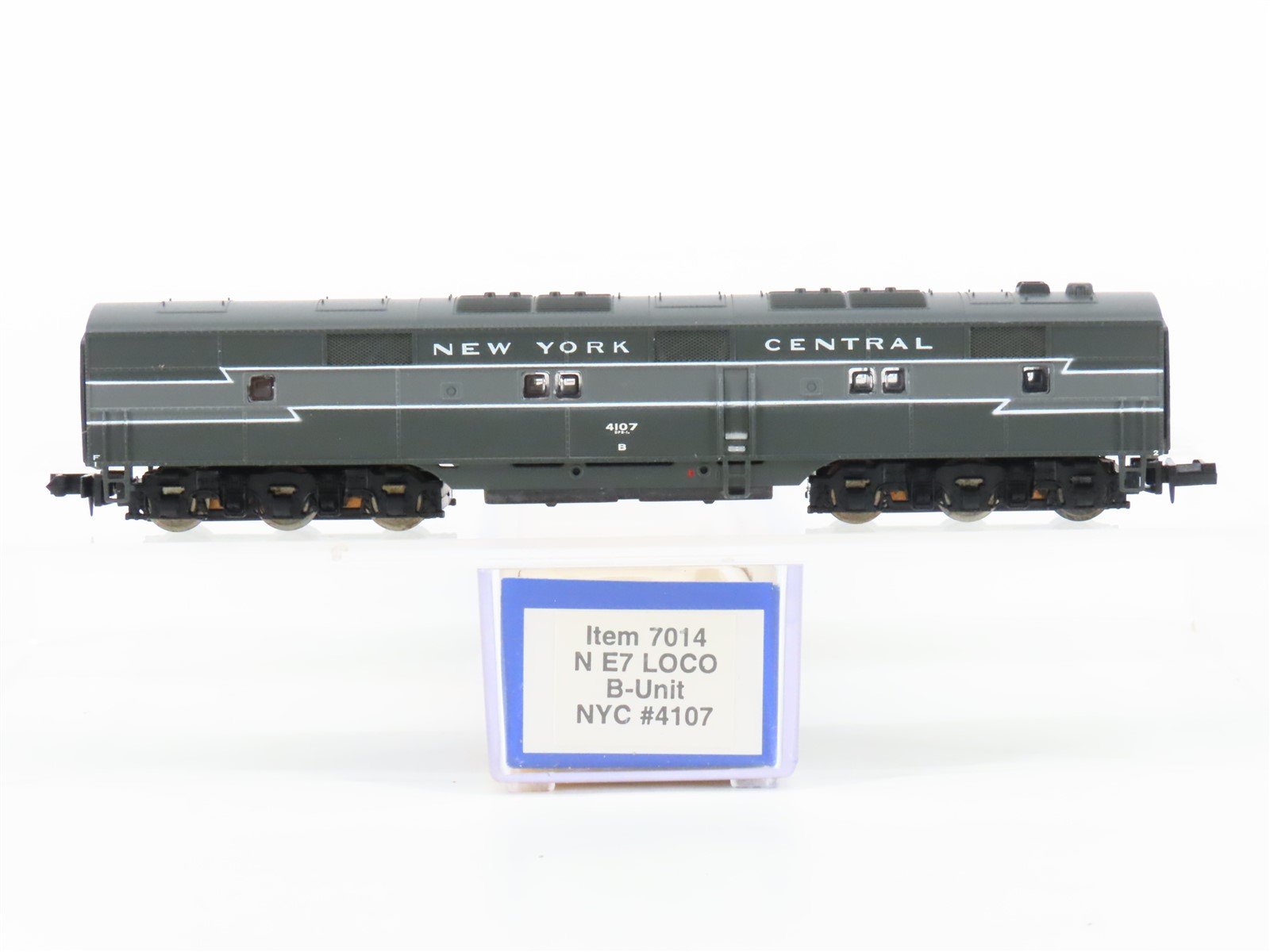 N Scale Life-Like 7014 NYC New York Central EMD E7B Diesel #4107 - Unpowered