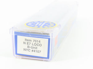 N Scale Life-Like 7014 NYC New York Central EMD E7B Diesel #4107 - Unpowered