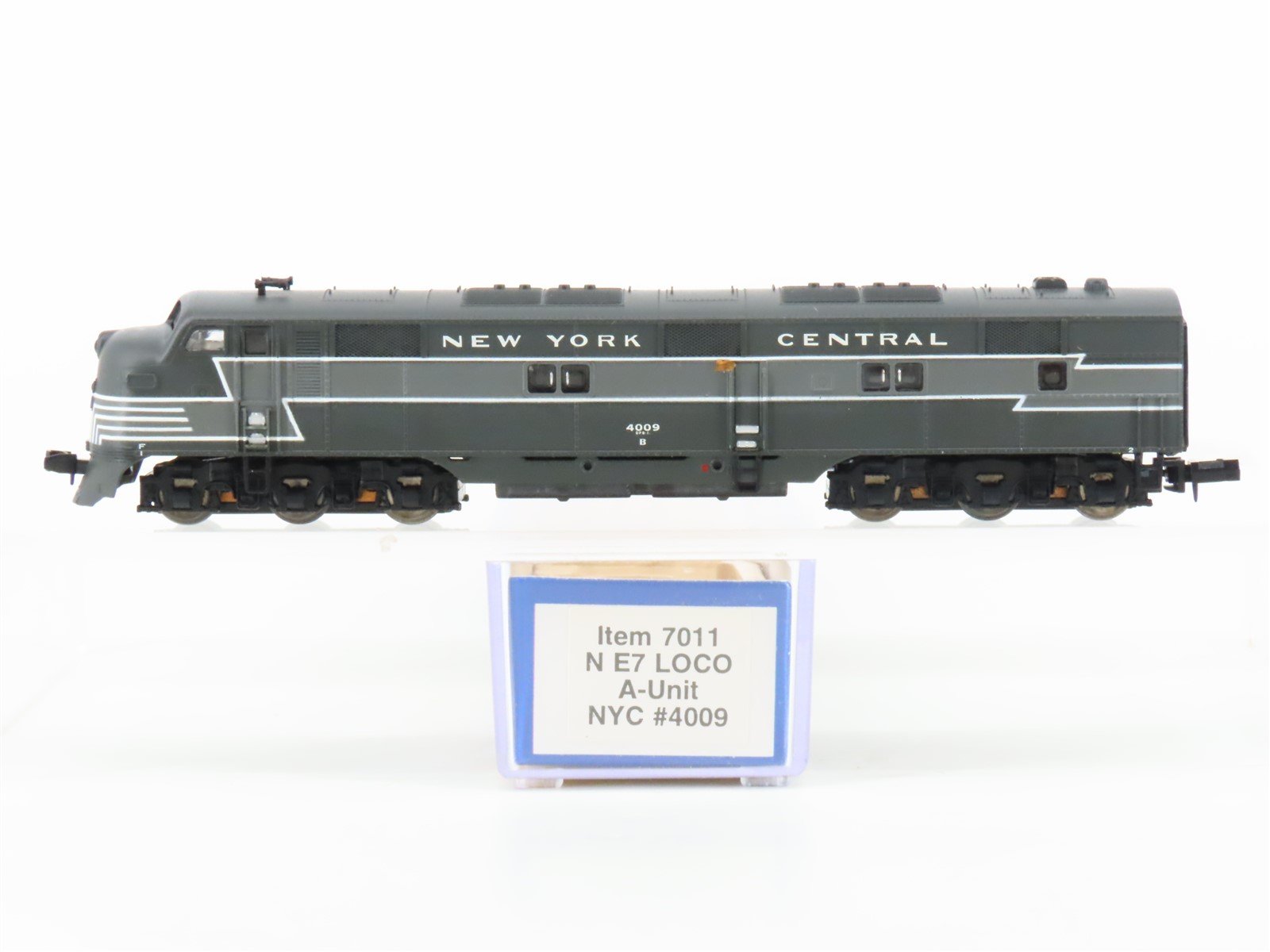 N Scale Life-Like 7011 NYC New York Central EMD E7A Diesel Locomotive #4009
