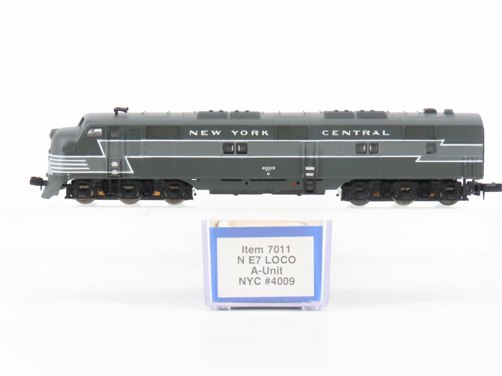 N Scale Life-Like 7011 NYC New York Central EMD E7A Diesel Locomotive #4009