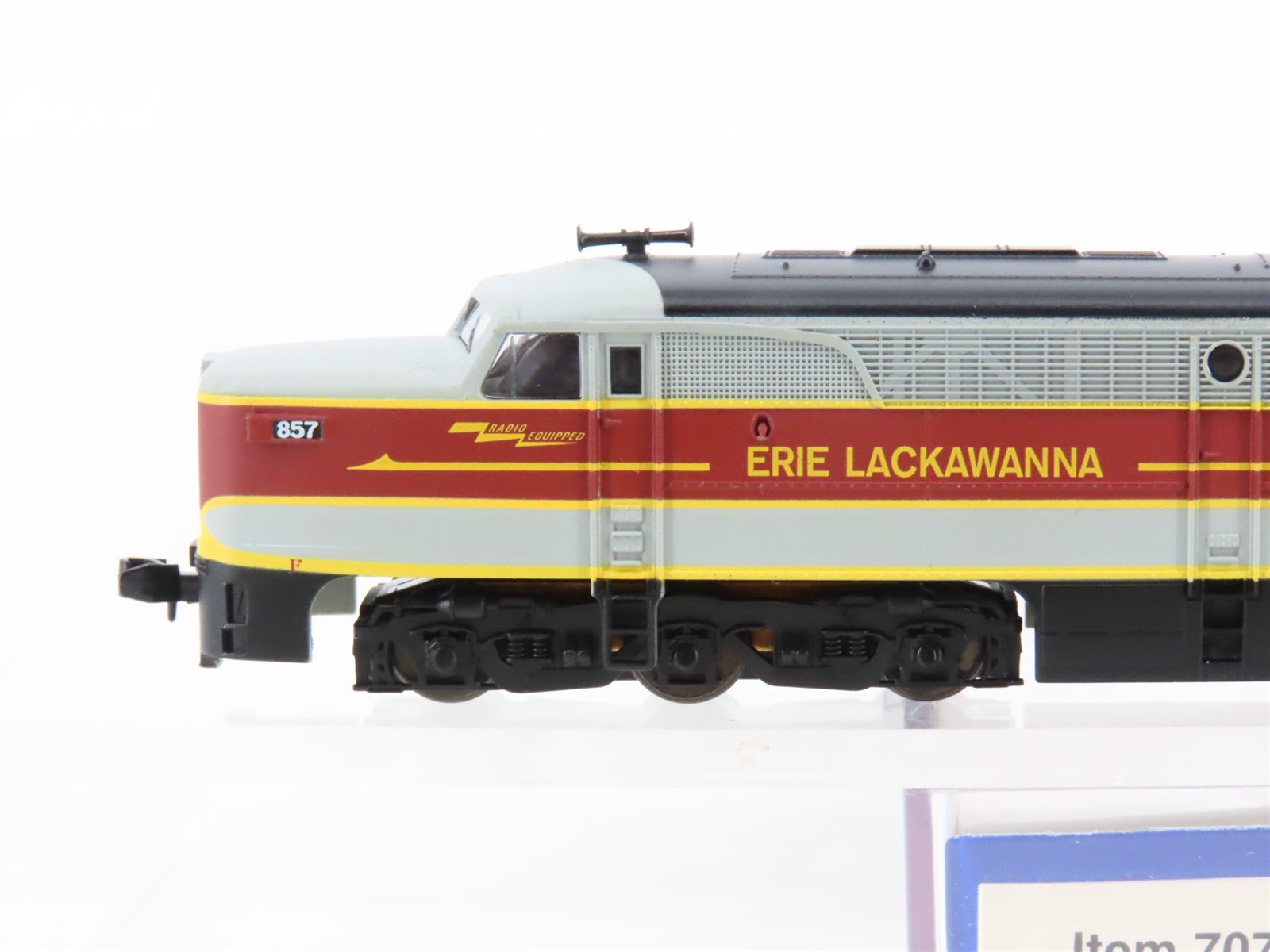 N Scale Life-Like 7075 EL Erie Lackawanna ALCO PA Diesel Locomotive #857