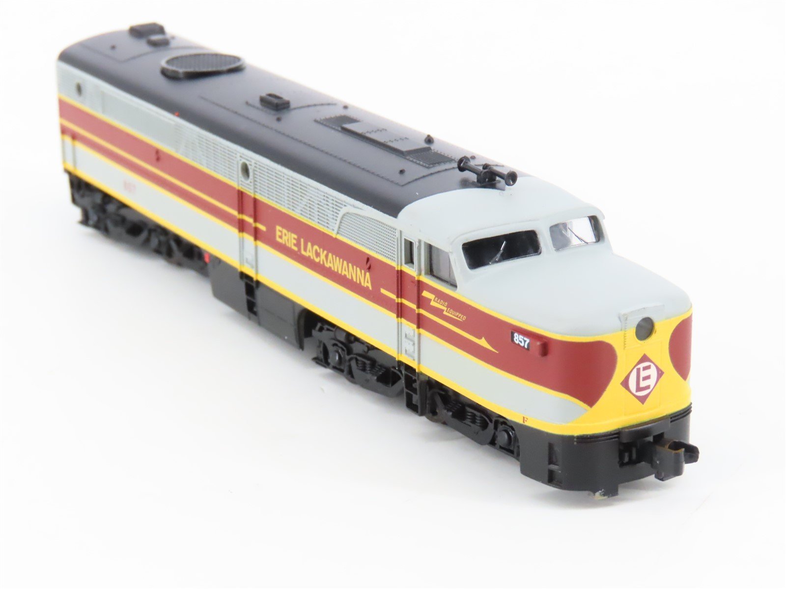 N Scale Life-Like 7075 EL Erie Lackawanna ALCO PA Diesel Locomotive #857