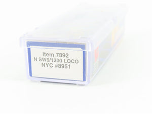 N Scale Life-Like 7892 NYC New York Central EMD SW9/1200 Diesel Switcher #8951