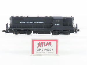 N Scale Atlas/KATO 4307 NYC New York Central EMD GP7 Diesel Locomotive #5601