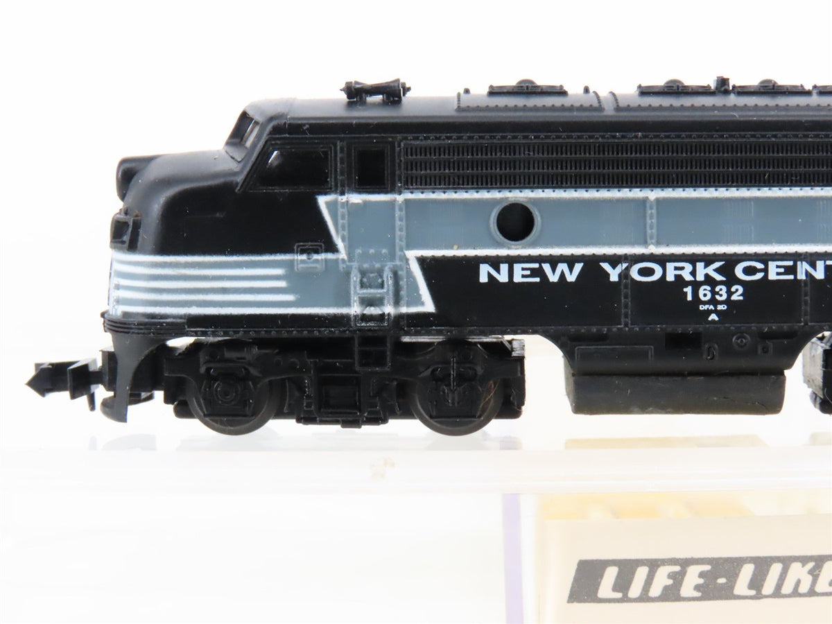N Scale Life-Like/Bev-Bel 4062 NYC &quot;Lightning Stripe&quot; EMD F7A Diesel #1632