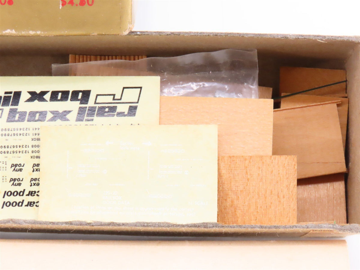 N Scale Quality Craft Craftsman Kit #208 Undecorated RBOX Railbox 50&#39; Box Car