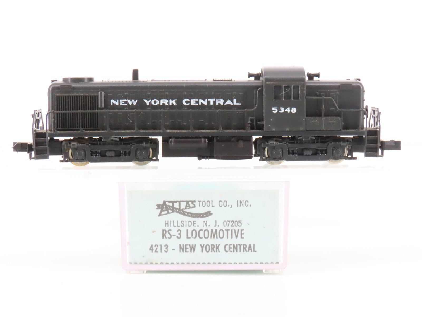 N Scale Atlas 4213 NYC New York Central ALCO RS-3 Diesel Locomotive #5348