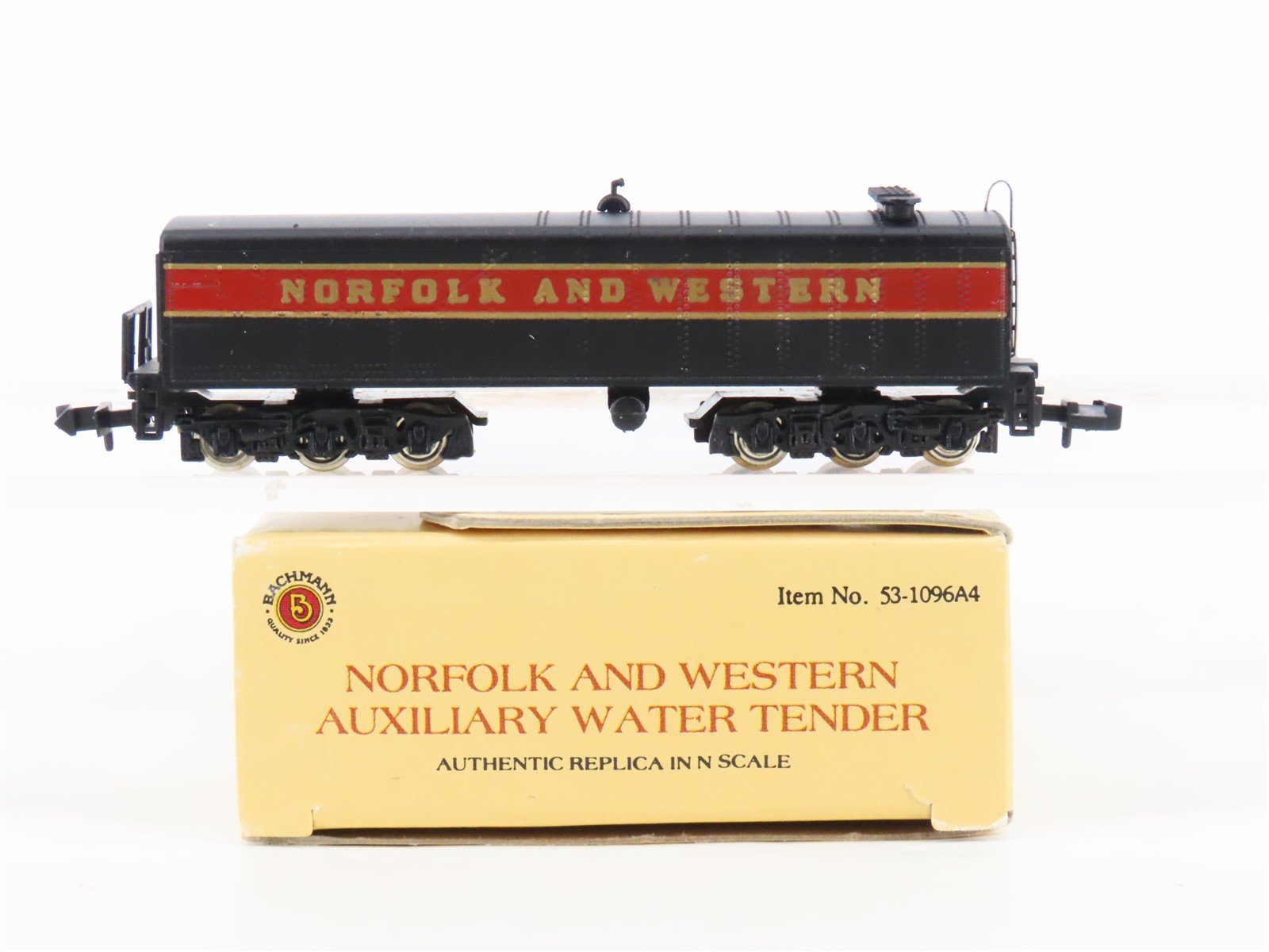 N Scale Bachmann 53-1096A4 N&W Norfolk & Western Auxiliary Water Tender #220144
