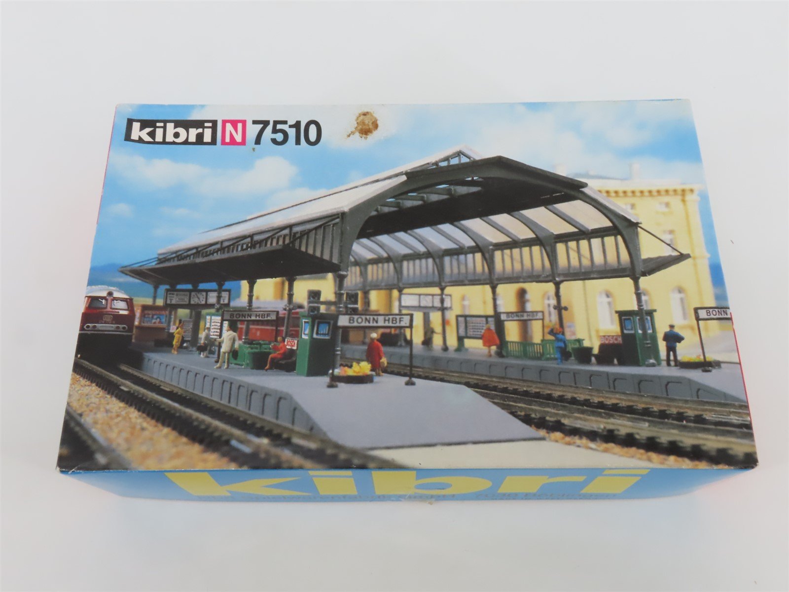 N 1/160 Scale Kibri Kit 7510 Passenger Station Platform