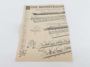 N 1/160 Scale Kibri Kit 7510 Passenger Station Platform