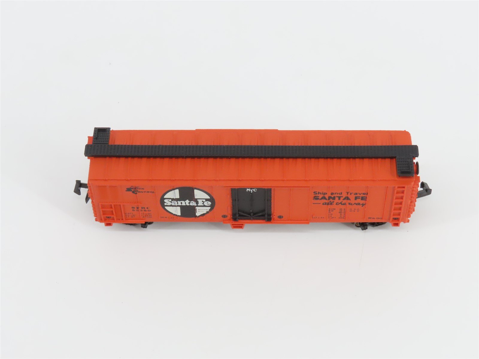 N Scale Bachmann 73660 SFRC Santa Fe Railroad 51' Mechanical Reefer #55360