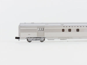 N Scale Con-Cor CB&Q Burlington Combine Passenger Car #1601
