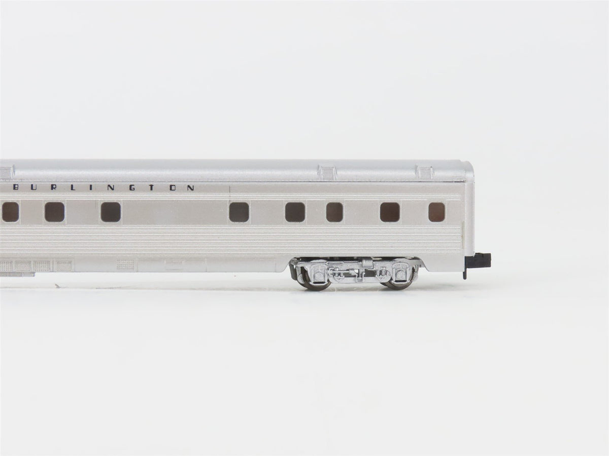 N Scale Con-Cor CB&amp;Q Burlington Combine Passenger Car #1601