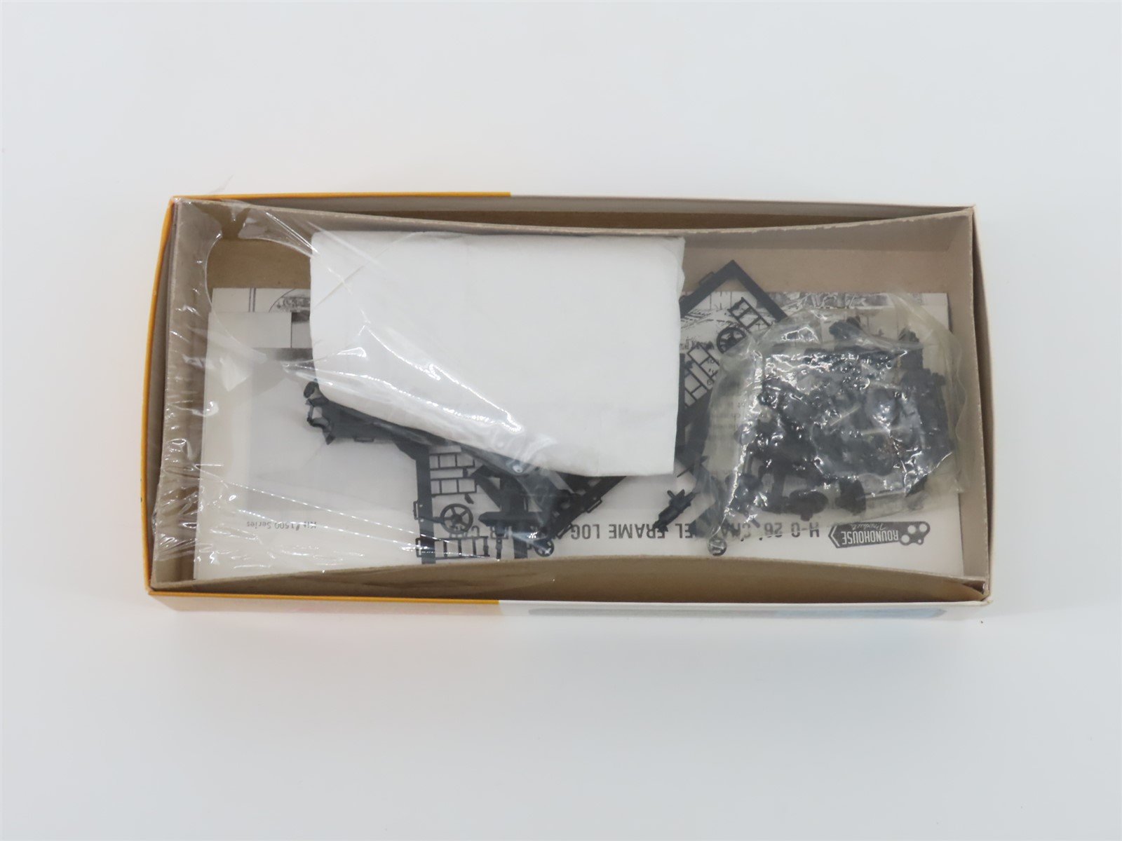 LOT of 15 HO Scale Roundhouse Kits Old Timer Flat Car, MOW, Wood Chip Car