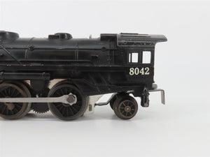O Gauge 3-Rail Lionel PRR Pennsylvania 2-4-2 Steam Locomotive #8042
