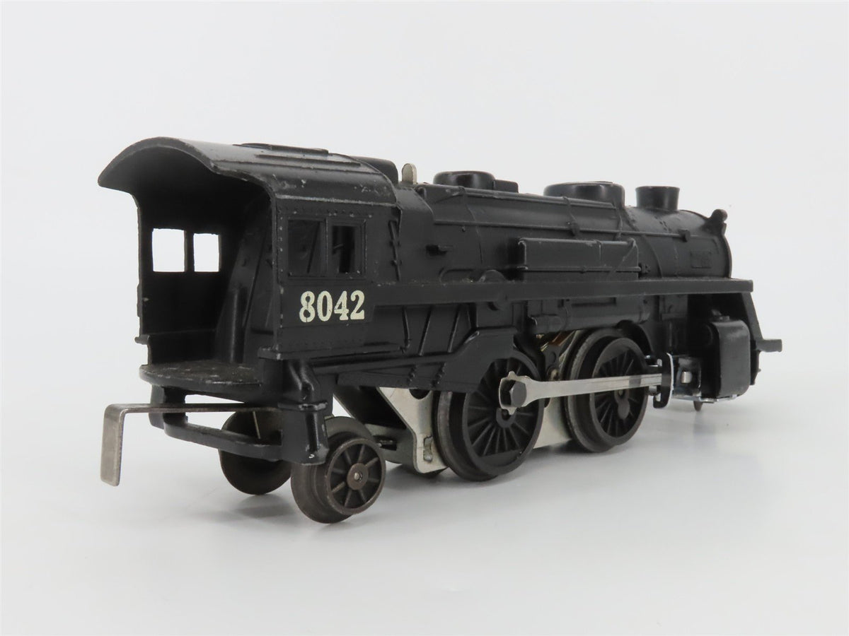 O Gauge 3-Rail Lionel PRR Pennsylvania 2-4-2 Steam Locomotive #8042