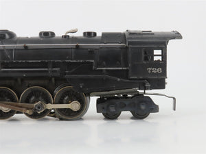 O Gauge 3-Rail Lionel 726 Postwar 2-8-4 Berkshire Steam Locomotive