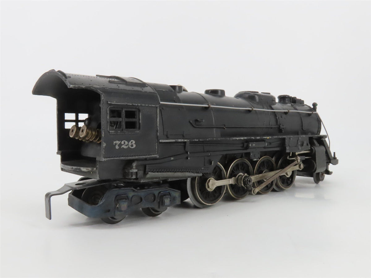 O Gauge 3-Rail Lionel 726 Postwar 2-8-4 Berkshire Steam Locomotive