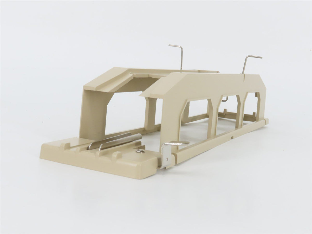 S Scale American Flyer 6-49818 CIL Monon Piggyback Flat Car #24550 w/ Unloader