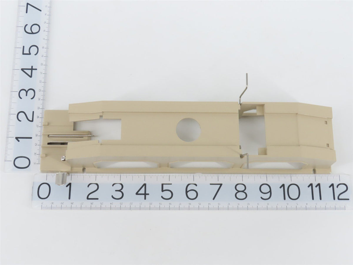 S Scale American Flyer 6-49818 CIL Monon Piggyback Flat Car #24550 w/ Unloader